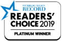Readers Choice winner 2019.